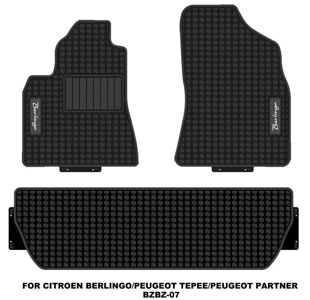 [Floor-Mats] KingMats mbulesë dyshemeje për Citroën Berlingo 2008+