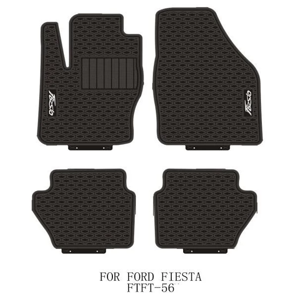 [Floor-Mats] KingMats Tapetet e dyshemesë për Ford Fiesta 2008–2019 –