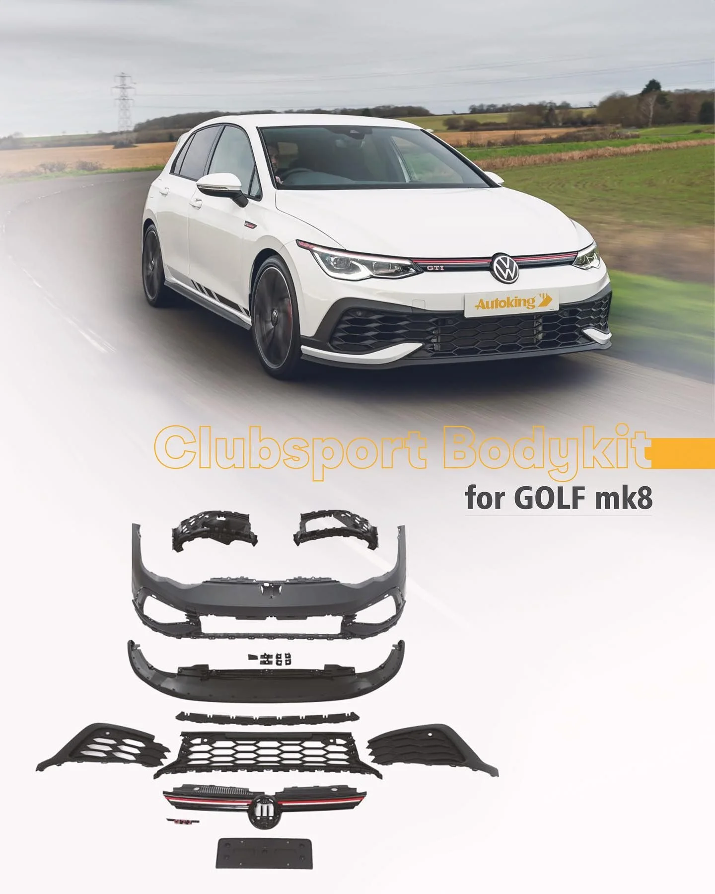 Body Kit VW Golf 8 - Club Sport