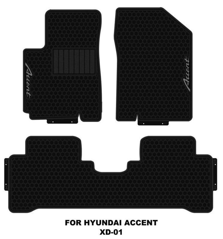 [Floor-Mats] KingMats Tapeti i makinës Hyundai ACCENT –