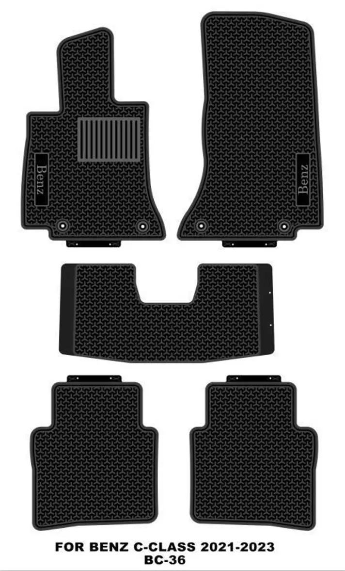 [Floor-Mats] Mbulesë për makinë KingMats për Mercedes C-Class 2021–2023 –