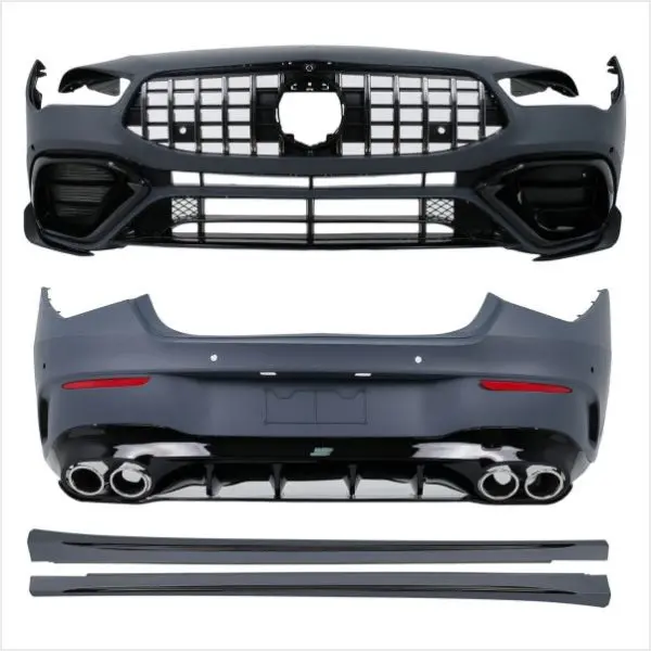 Body Kit Mercedes CLA W118 - Pamje AMG CLA45 2019+