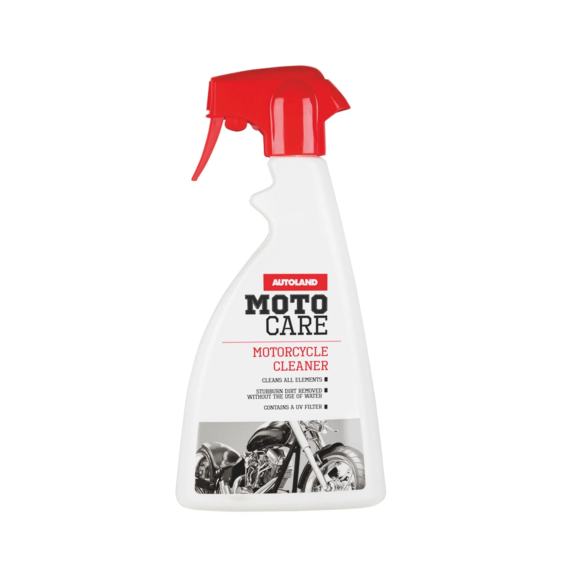 MOTOCARE SPRAJ PËR PASTRIMIN E MOTOCIKLETAVE 500ml AUTOLAND –