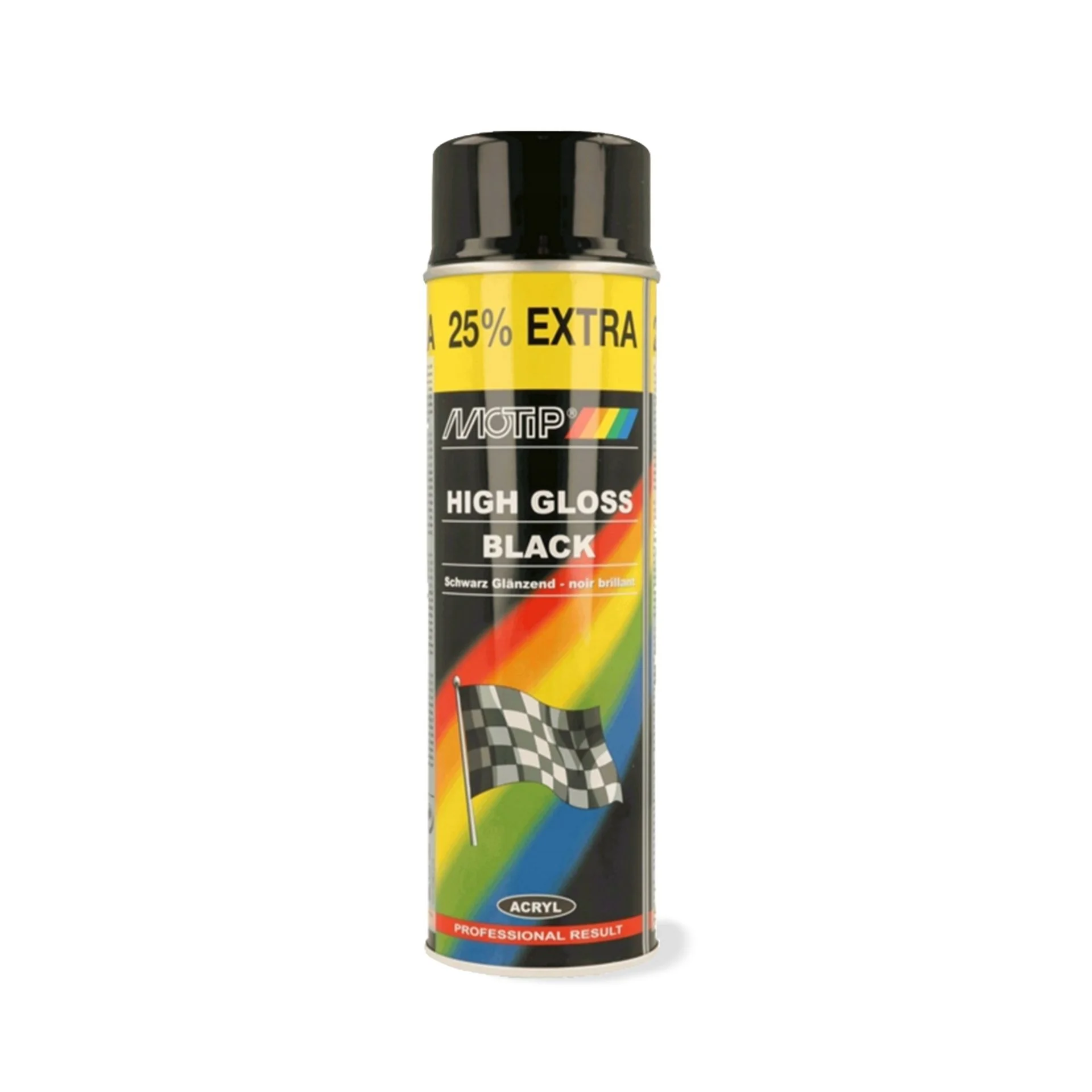 MOTIP MAT BOJË SPRAJ E ZI 500ml –