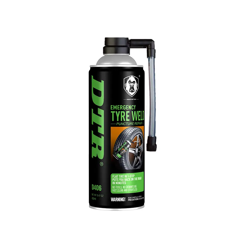 DTR Kit për riparimin e gomave 450ml – D406