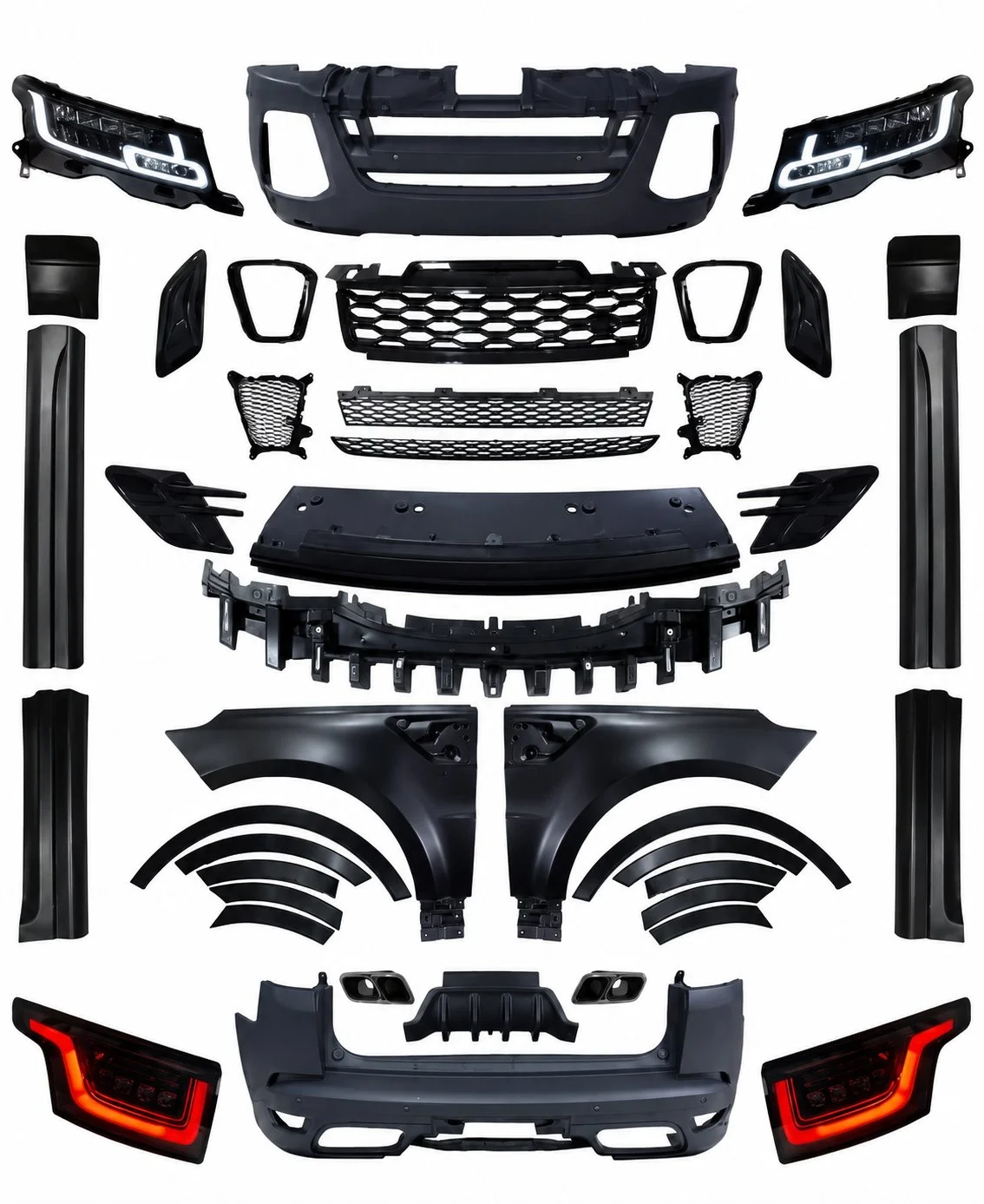Body Kit Range Rover Sport 2013-2017 - Pamje SVR 2020