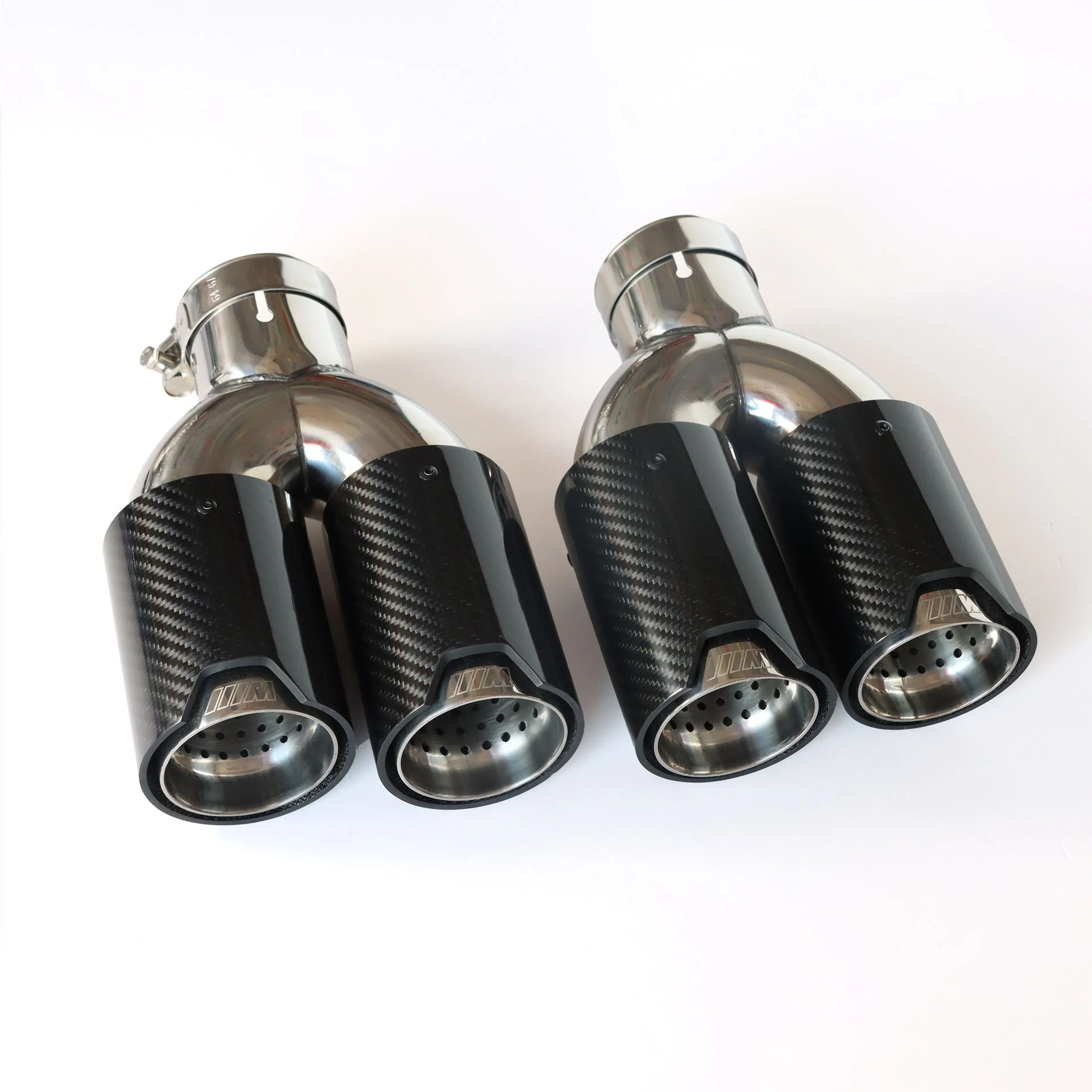 [Auspuh] Dorezë ///M krom i mat 63mm x 80mm –