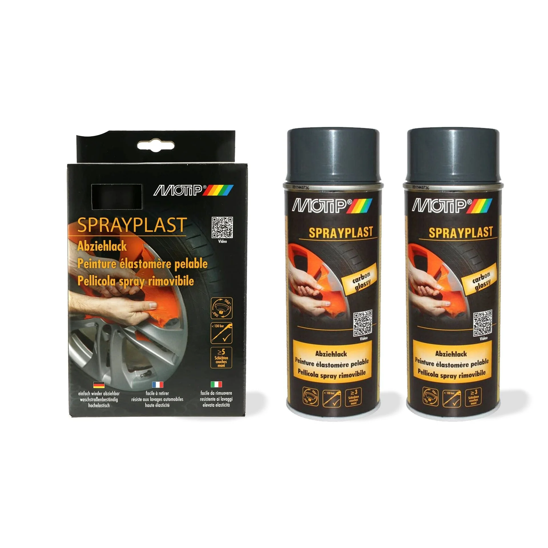 SPRAJ FOIL 2×400 KARBON MOTIP –