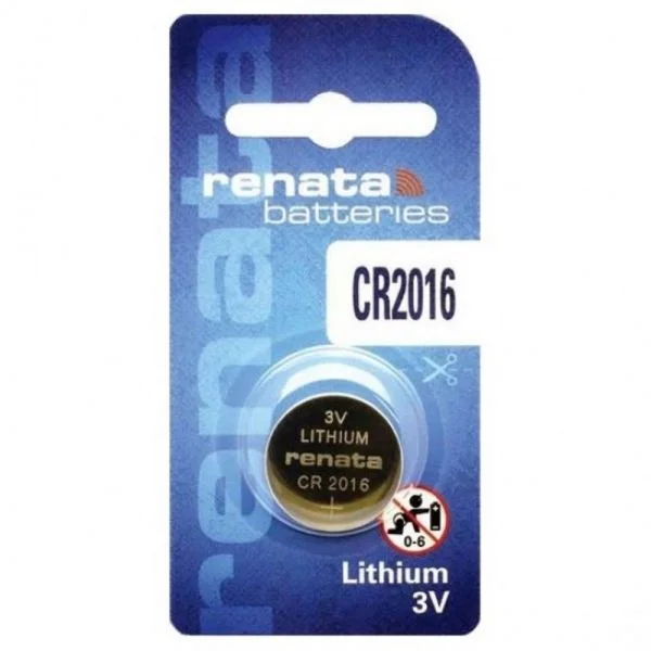 Renata CR2016 bateri litiumi 3V –