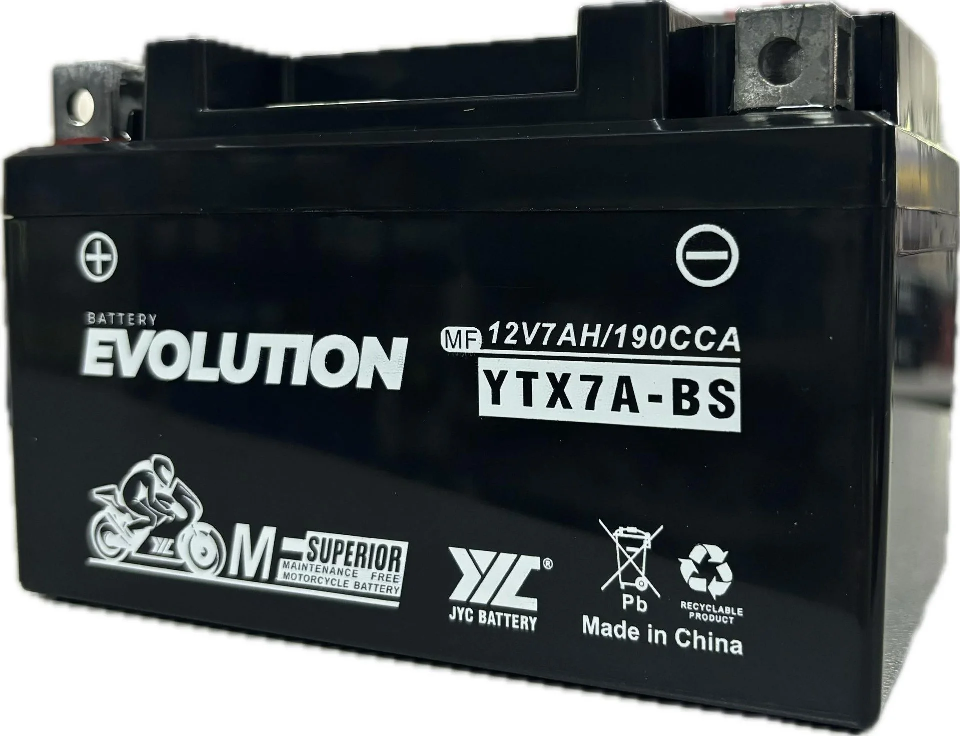 EVOLUCIONI I AKUMULATORIT YTX7A-BS 12V/7A –