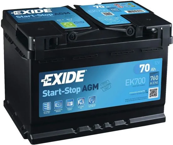 Bateria EXIDE AGM 72Ah – EK720