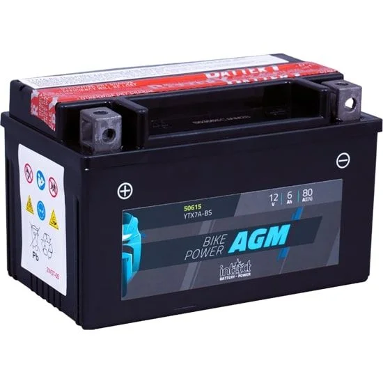 Bateria e motocikletës AGM 50615 YTX7A-BS –