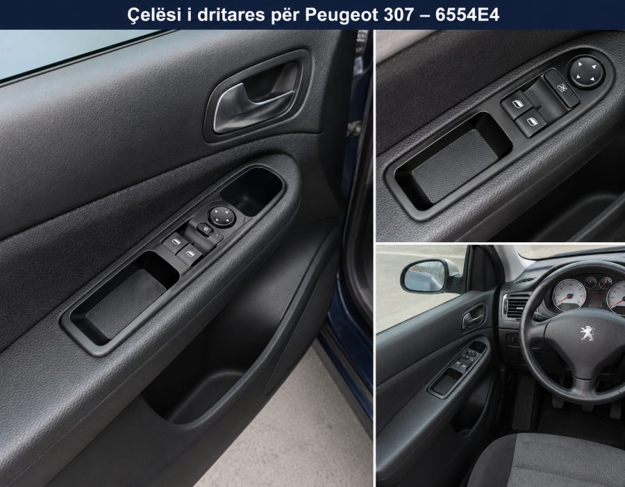 Çelësi i dritares për Peugeot 307 – 6554E4