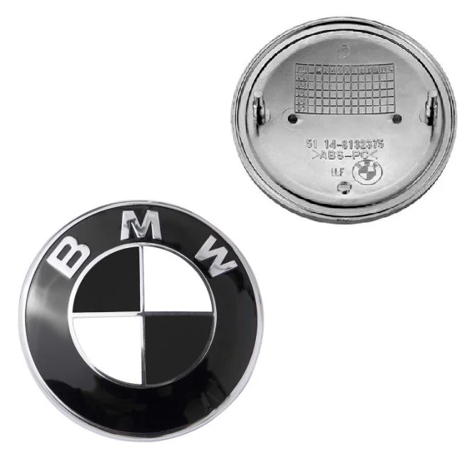 Shenja BMW 73mm e zezë/e bardhë –