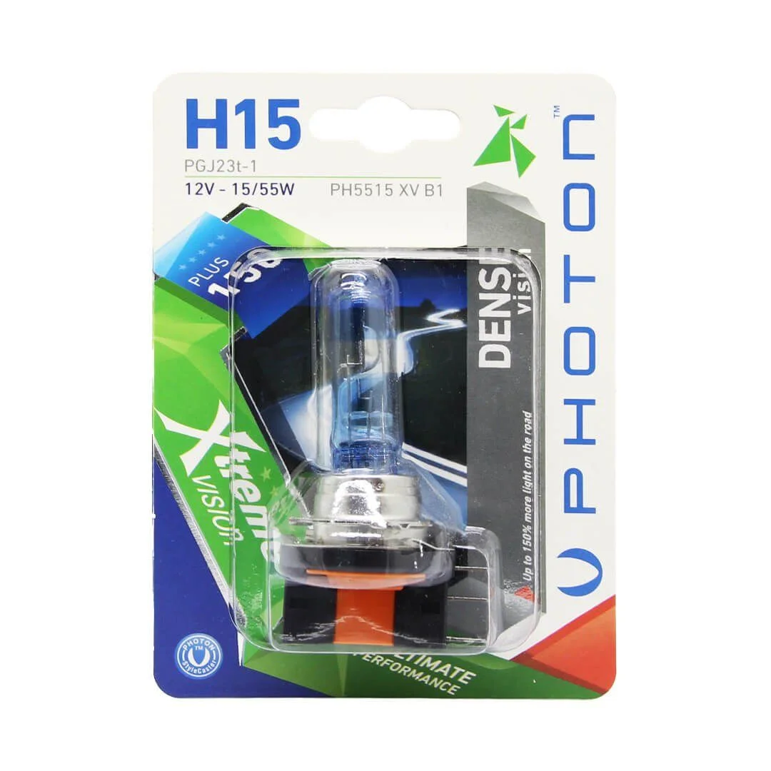 H15 12V 15/55W XTREME VISION +150% (PAKUAR NË PAKETË TË VETME) – PH5515 XV B1