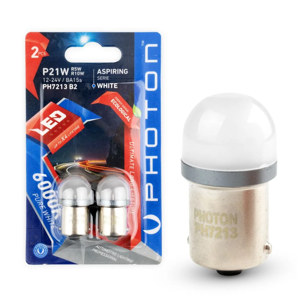 P21W/R5W/R10W 12–24V LED (paketë blisteri me 2 copë) – PH7213 B2