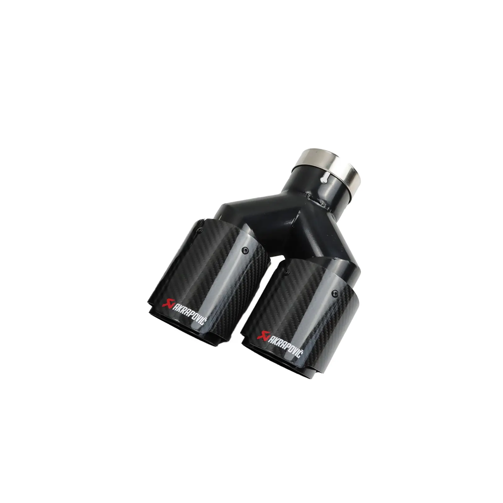 [Auspuh] NAKRAJNIK AKRAPOVIC I ZI I LËSMUAR 63x190x250mm E DREJTA –