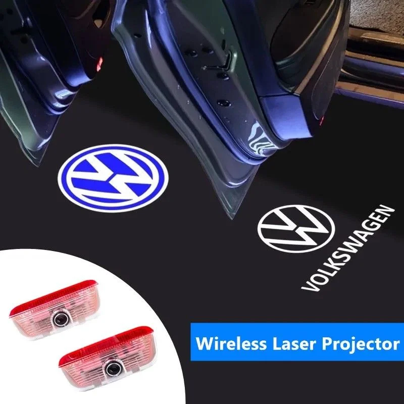 Logo LED me bateri për dyert e VW –